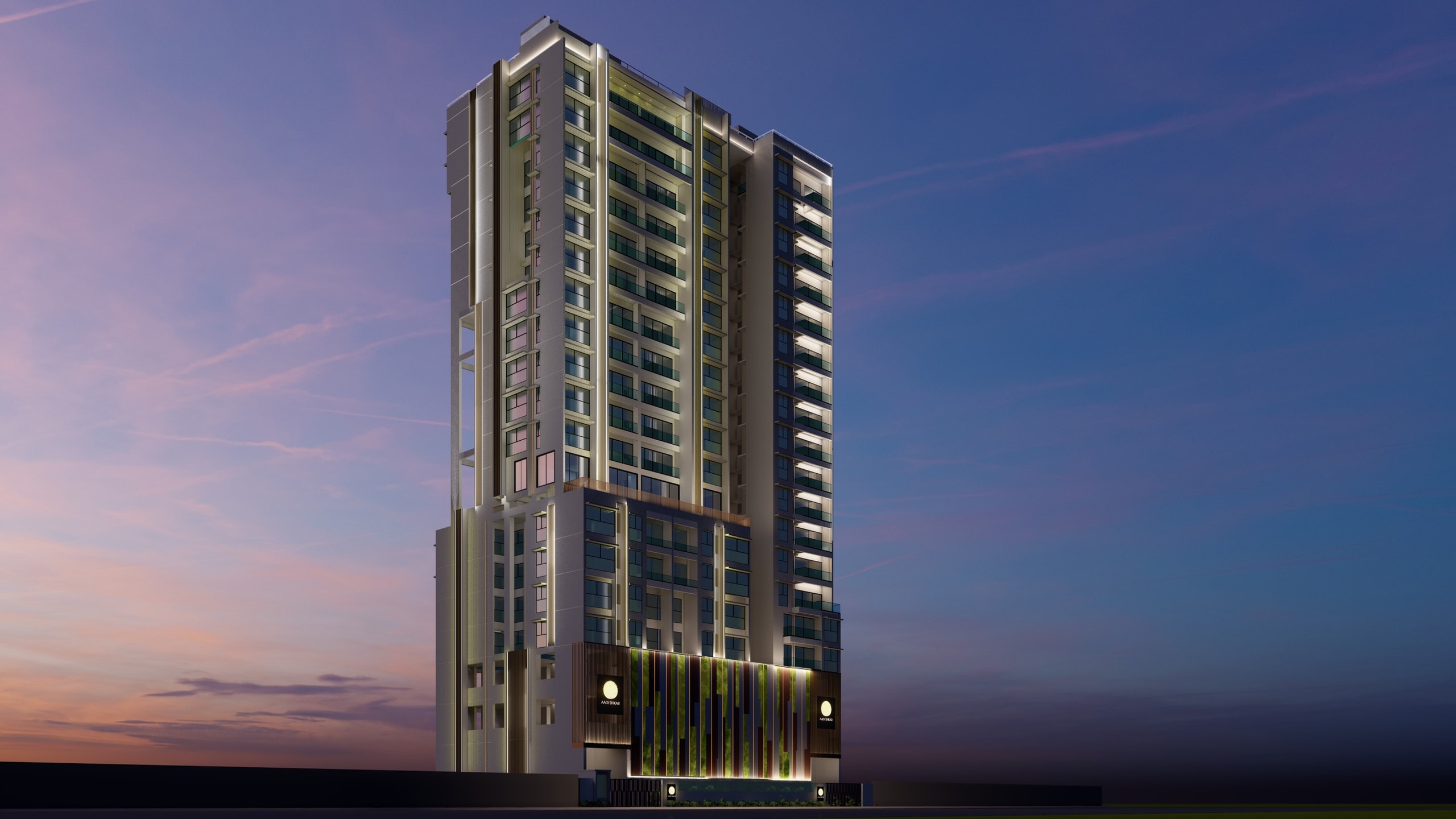 Aadi Shikhar, Arpan & Annex, architecture view 2.
