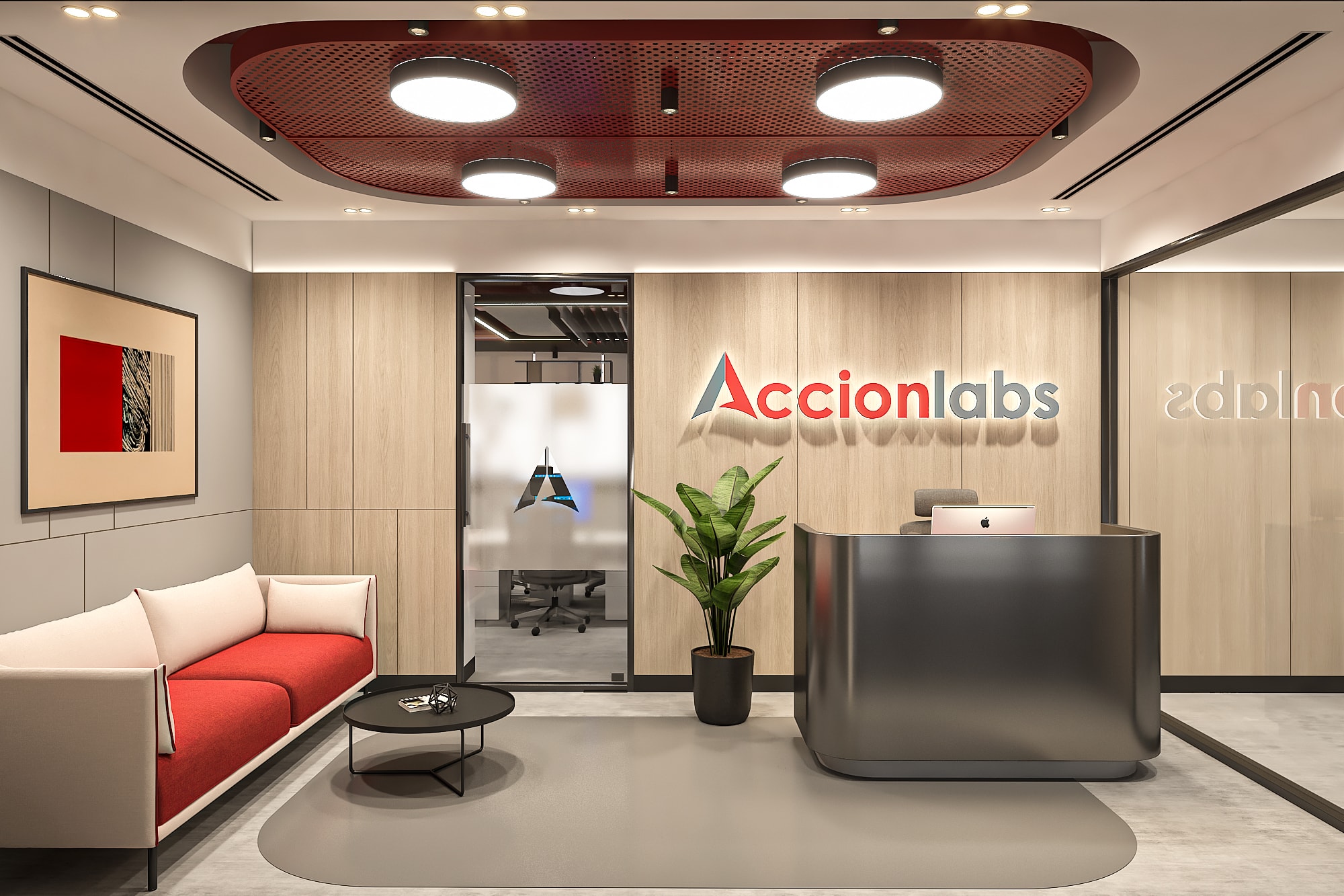 Accion Labs commercial interior by Madane Design Workshop.