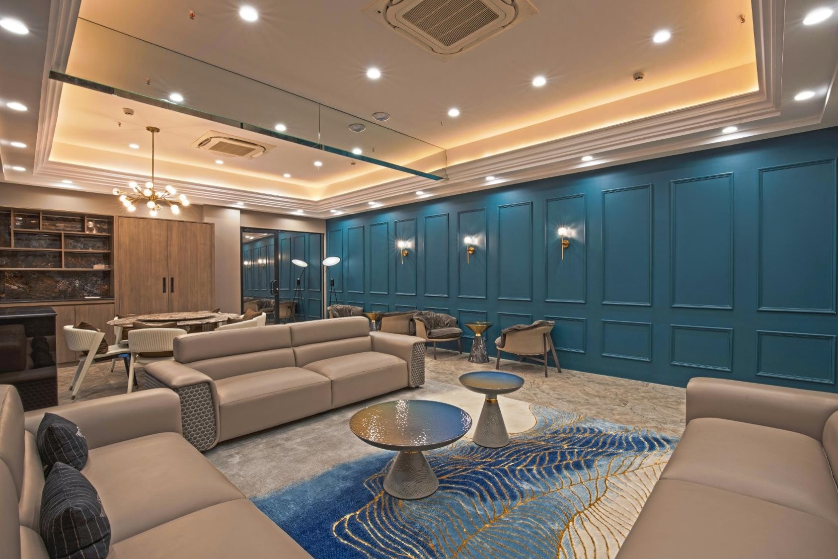 Akasa Coworking Headquarters, Noida, commercial interior view 5.