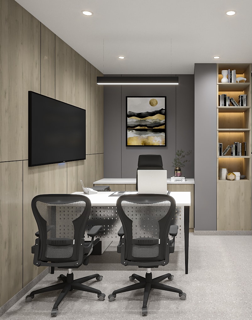 Bajaj Finserv, commercial interior view 1.