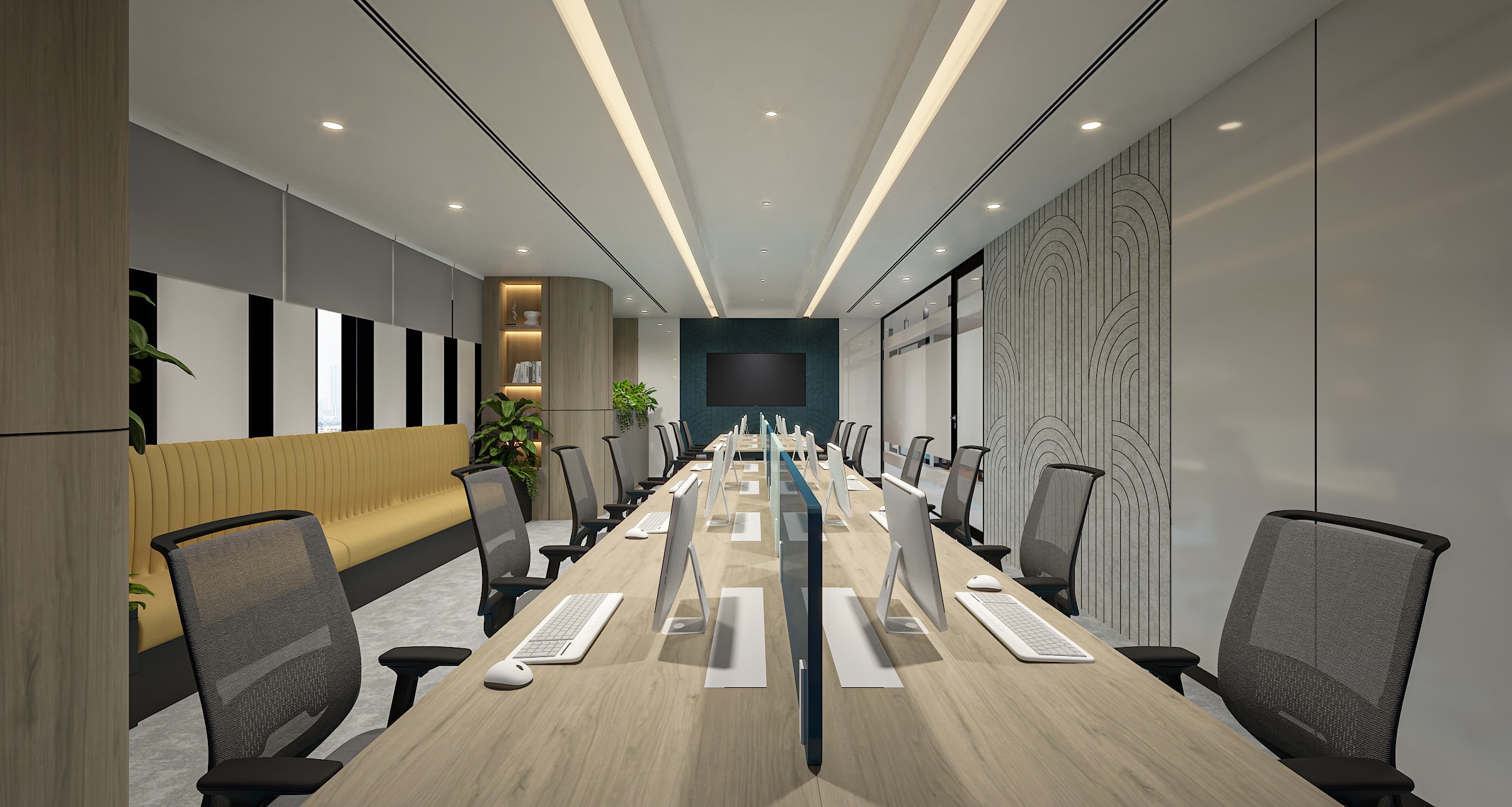 Bajaj Finserv, commercial interior view 3.