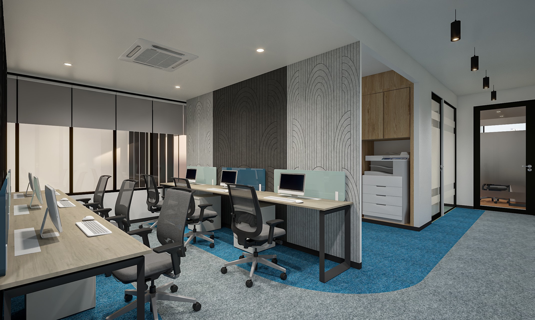 Bajaj Finserv, commercial interior view 5.