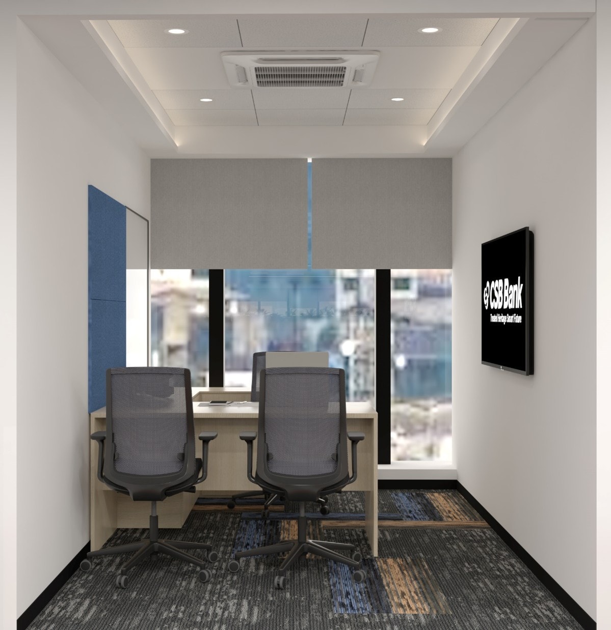 CSB Bank, Arihant Aura, commercial interior view 4.