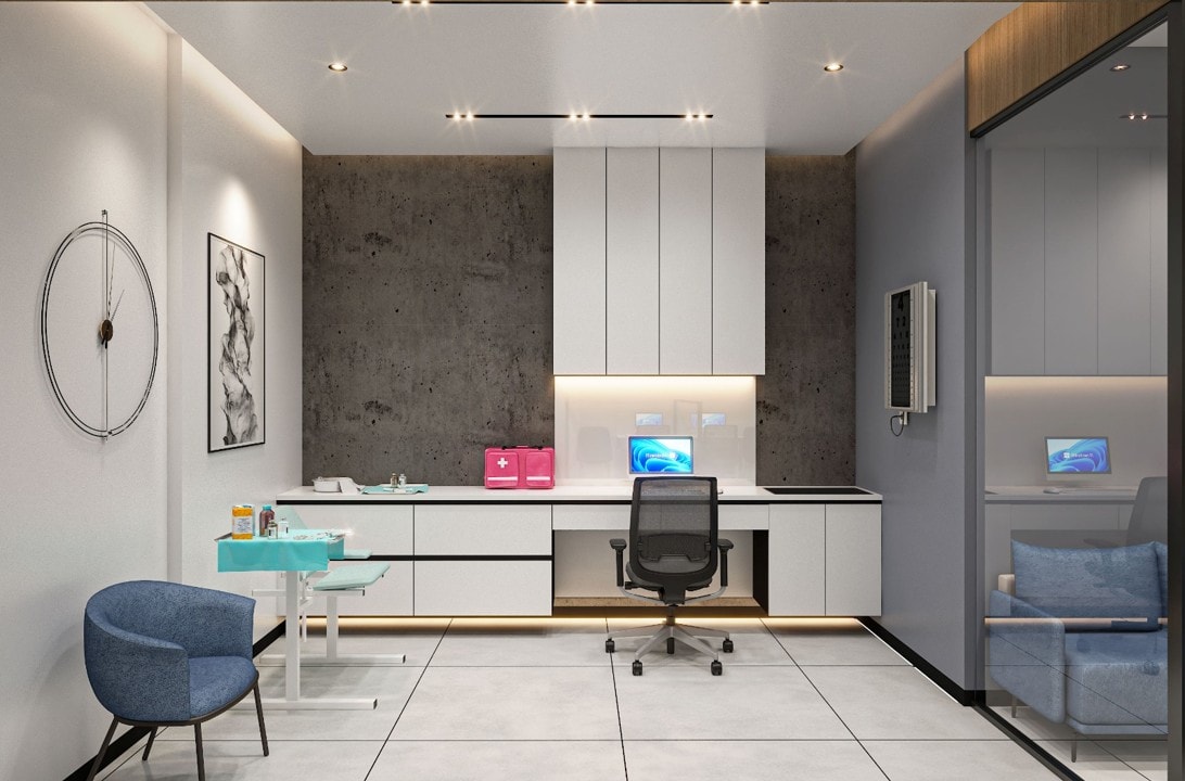 Dr Agarwals Eye Hospital, Bandra, commercial interior view 1.