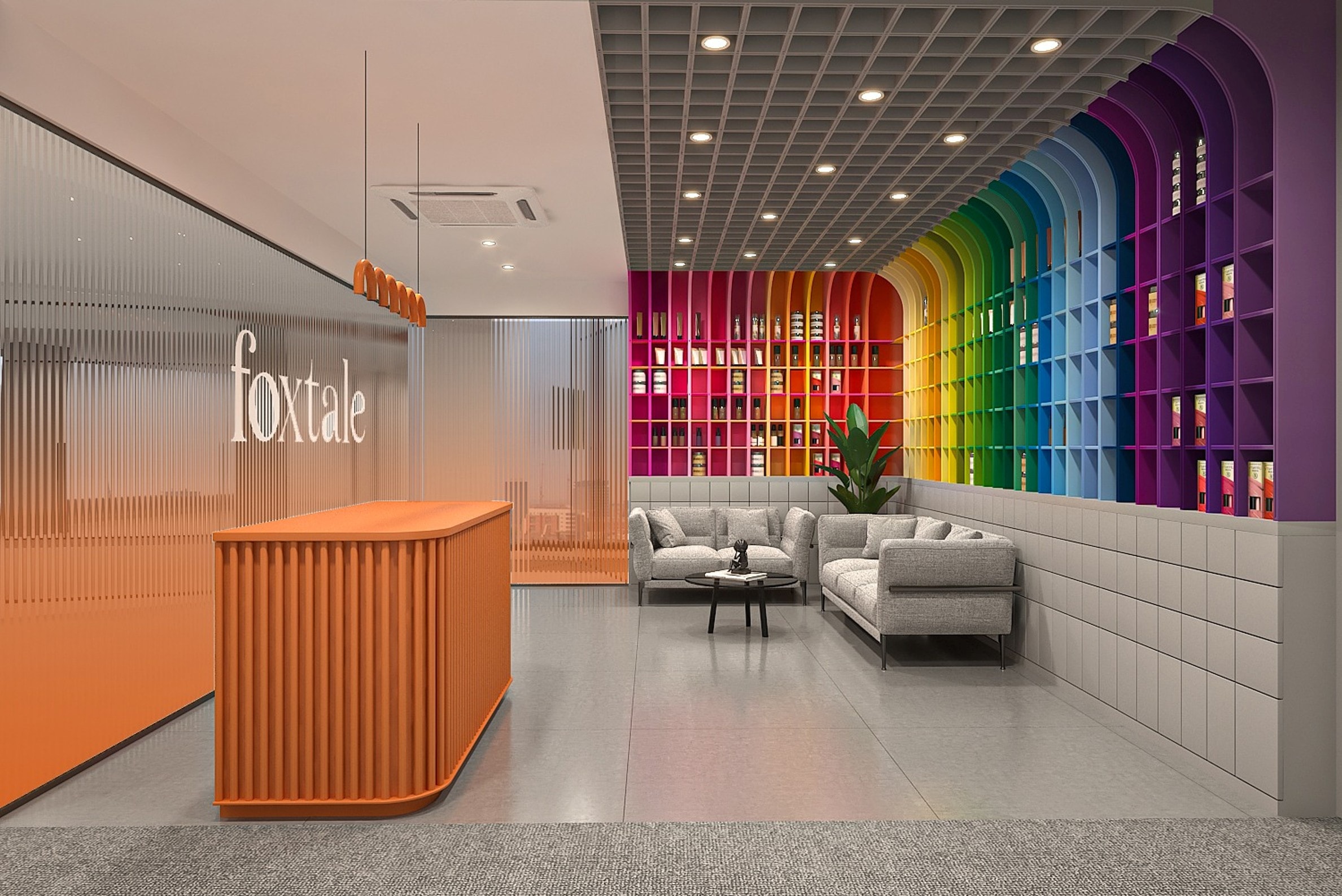 Foxtale, Ackruti Trade Centre, commercial interior view 2.