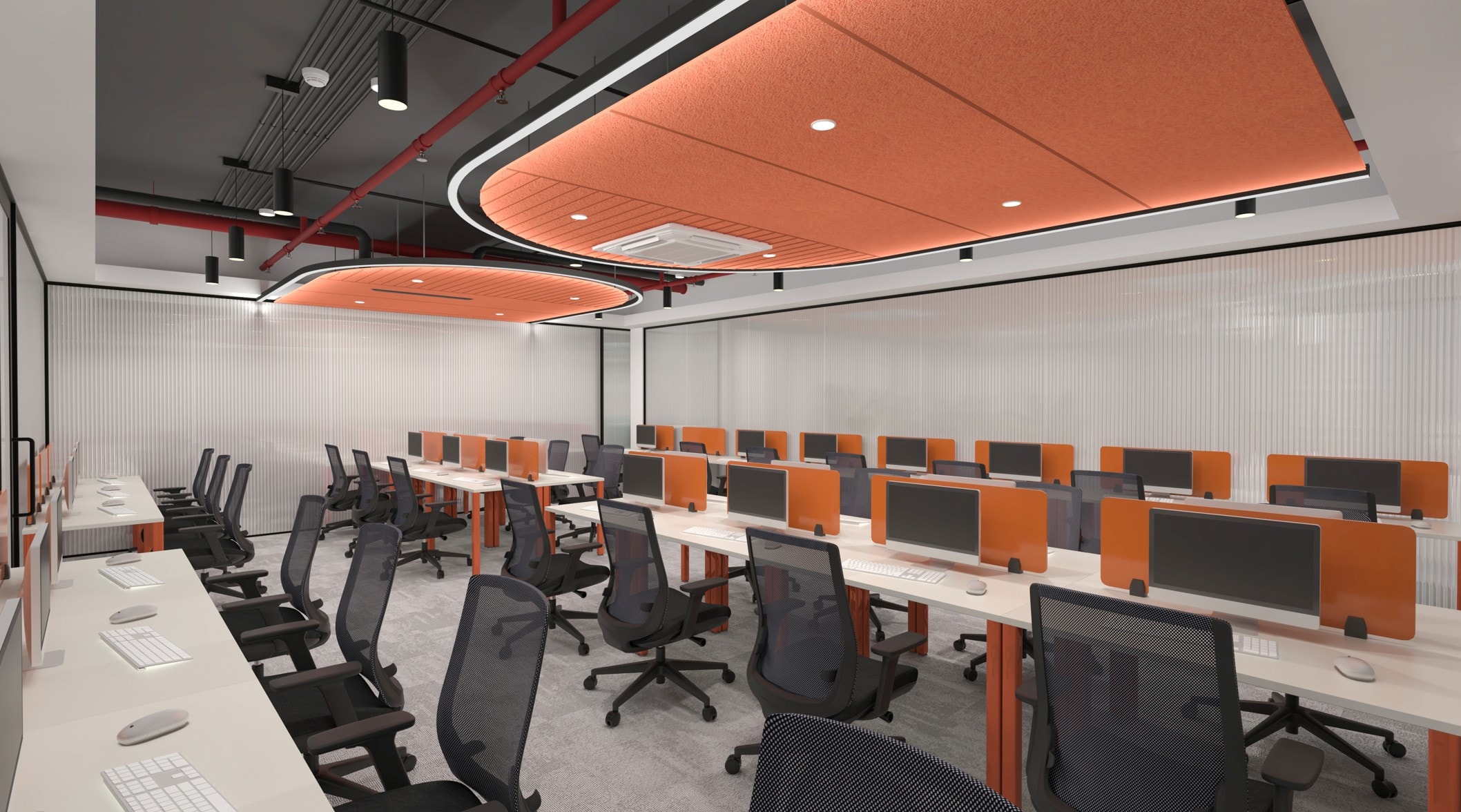 Foxtale, Ackruti Trade Centre, commercial interior view 3.