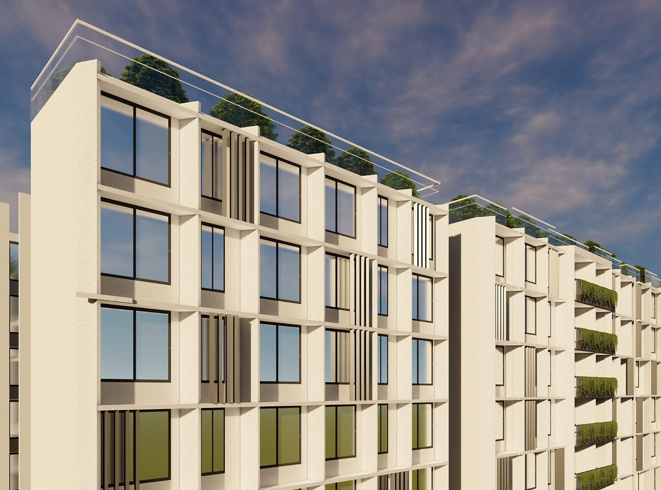 Goregaon Residential Project, architecture view 2.
