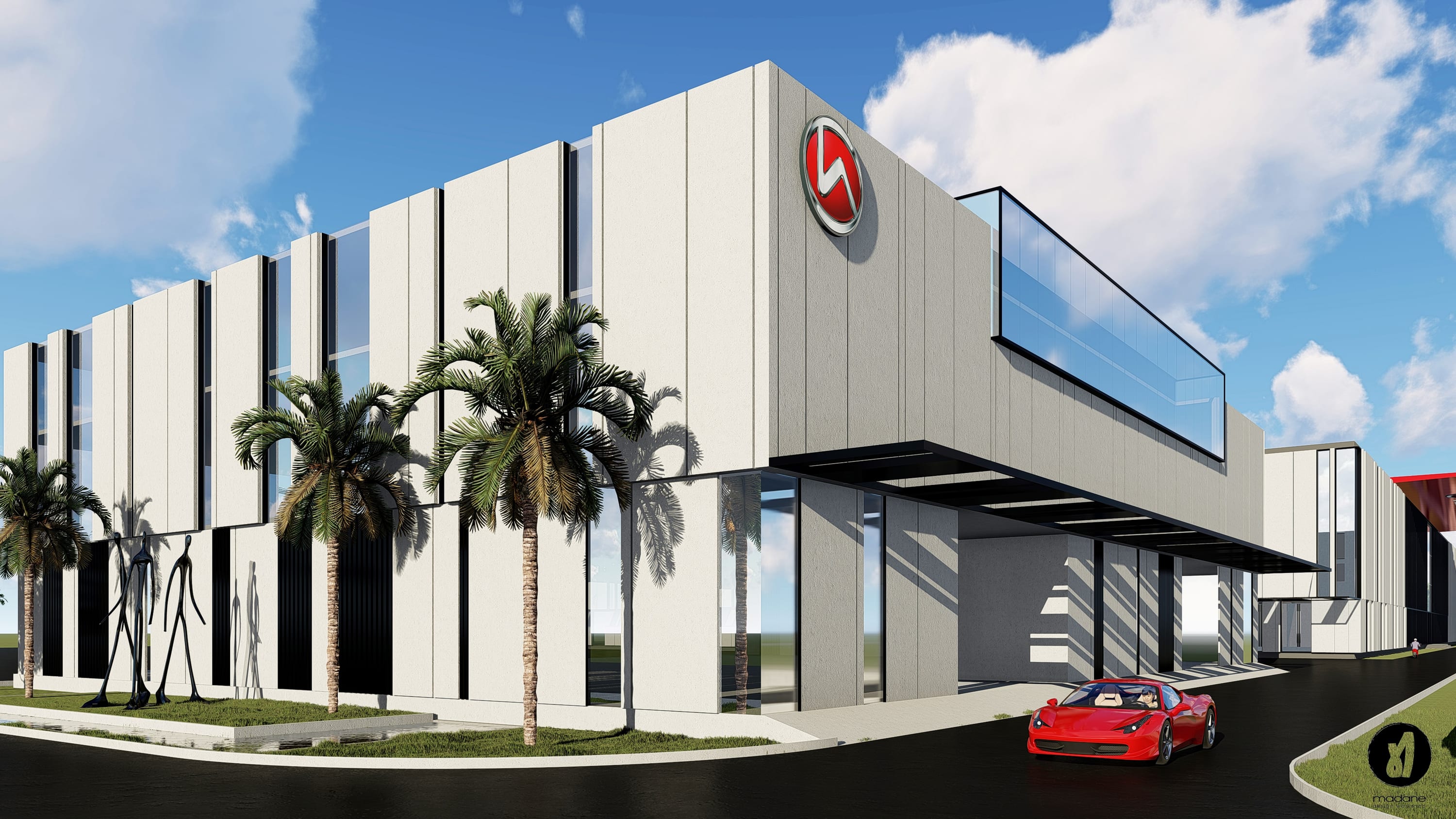 Hero Electric Manufacturing Facility, architecture view 3.