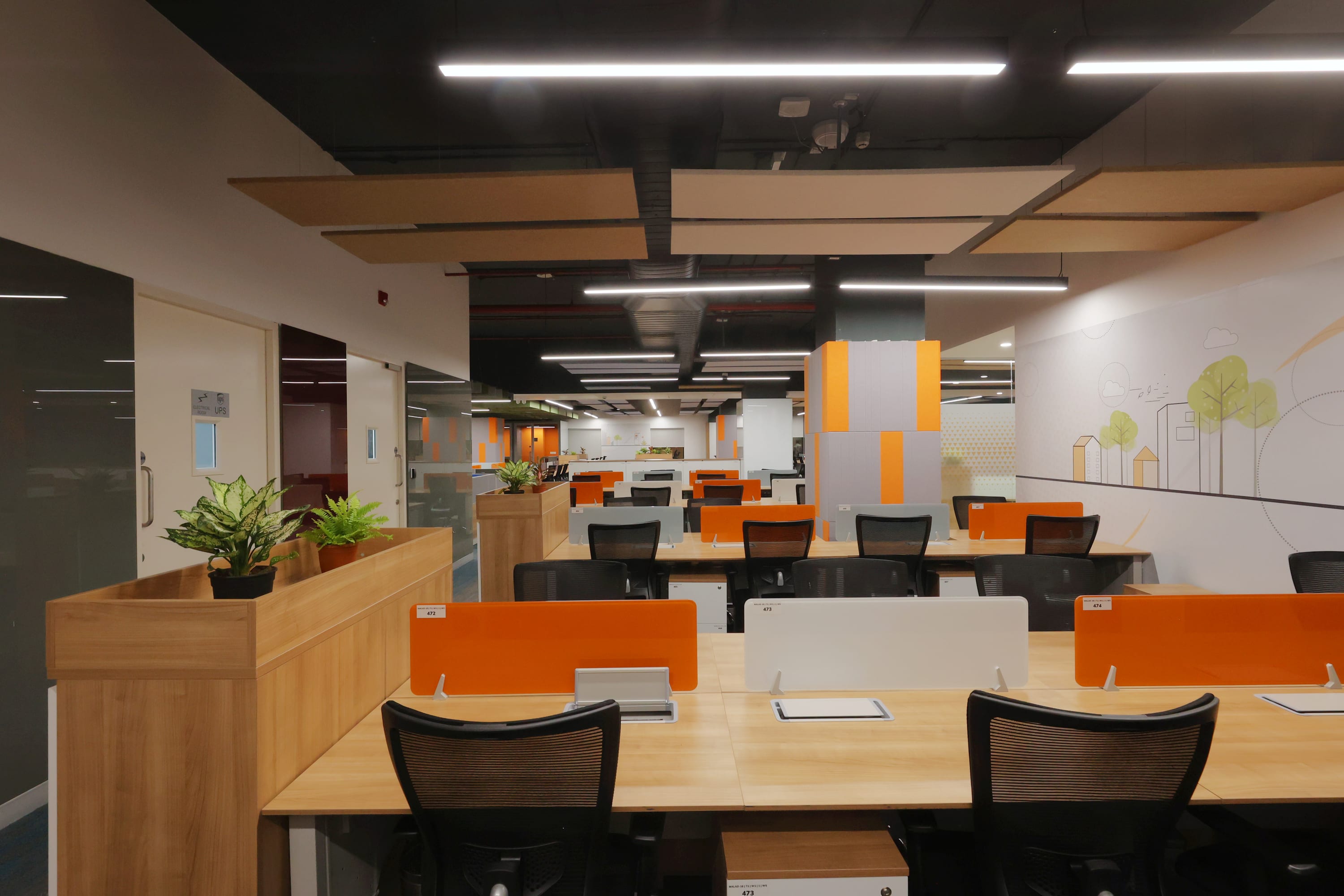 ICICI Bank, Interface Malad, commercial interior view 6.