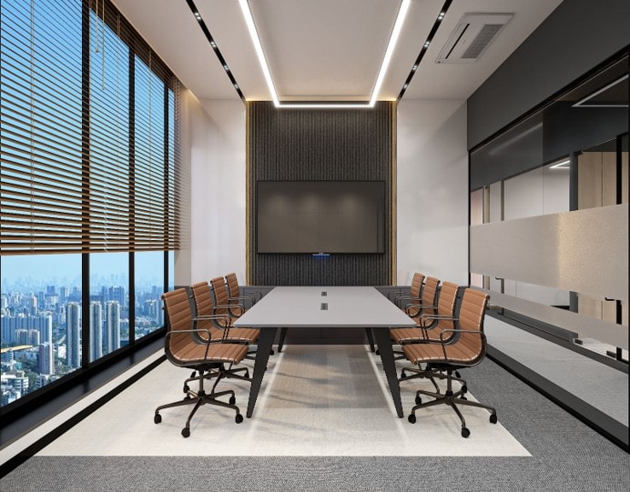 Kohinoor Square, Dadar, commercial interior view 4.