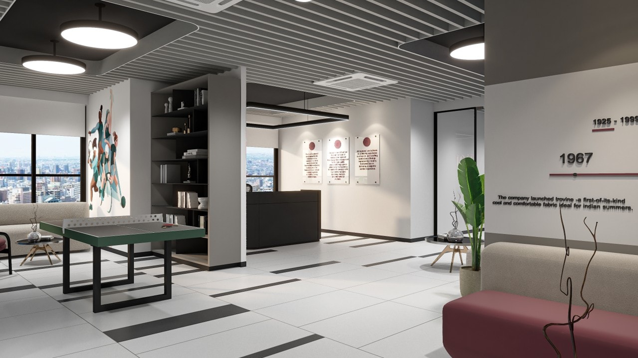 Raymond, Bengaluru, commercial interior view 1.