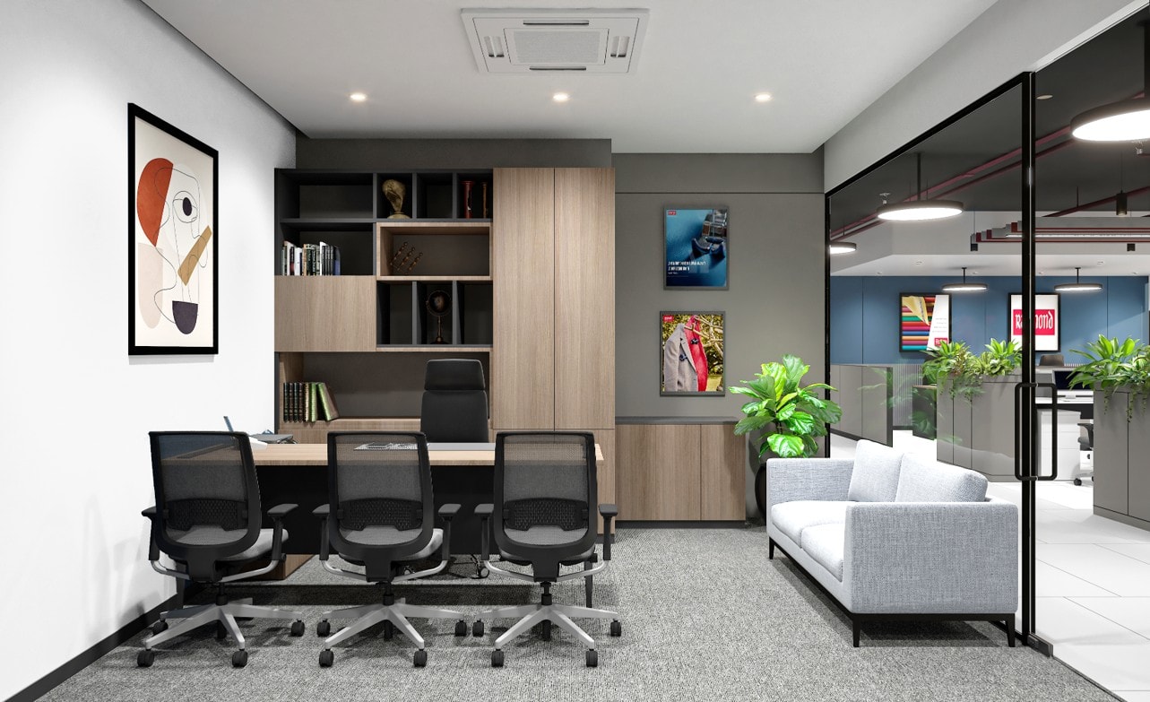 Raymond, Bengaluru, commercial interior view 4.