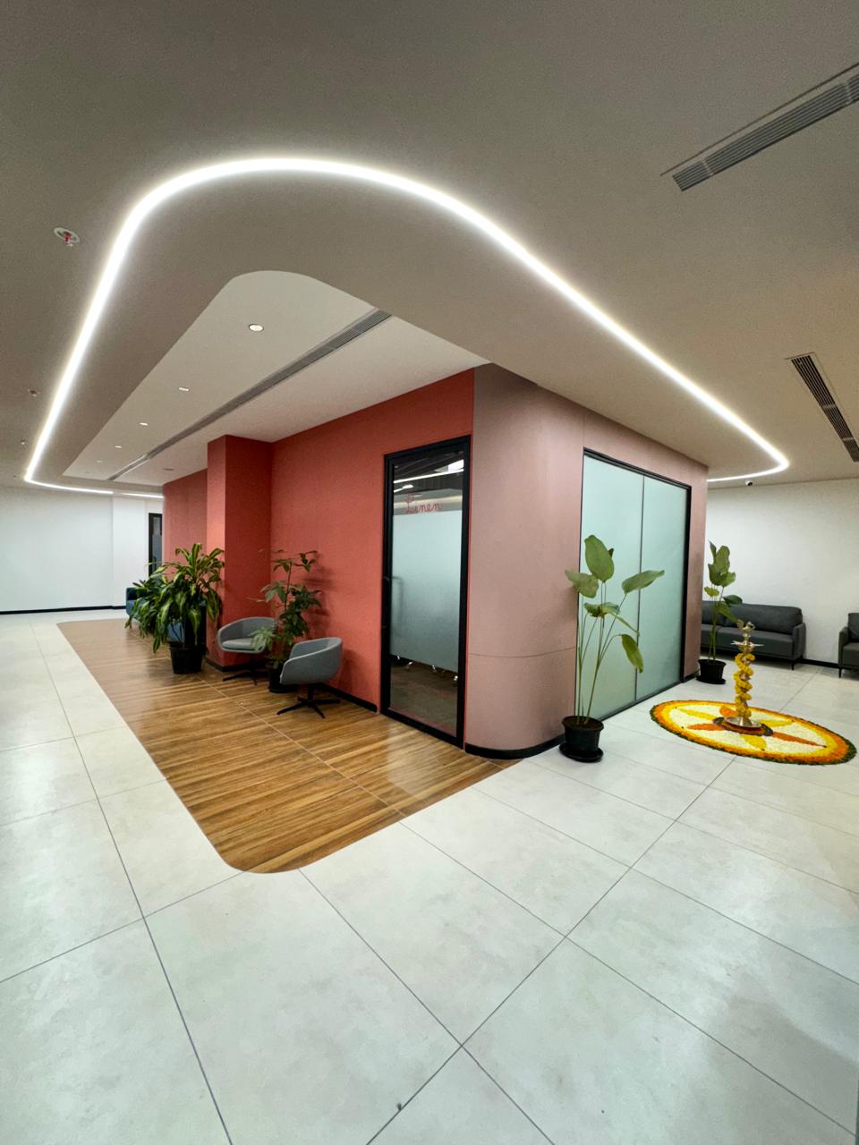 Raymond Shirting & Home Corporate Headquarters, commercial interior view 7.