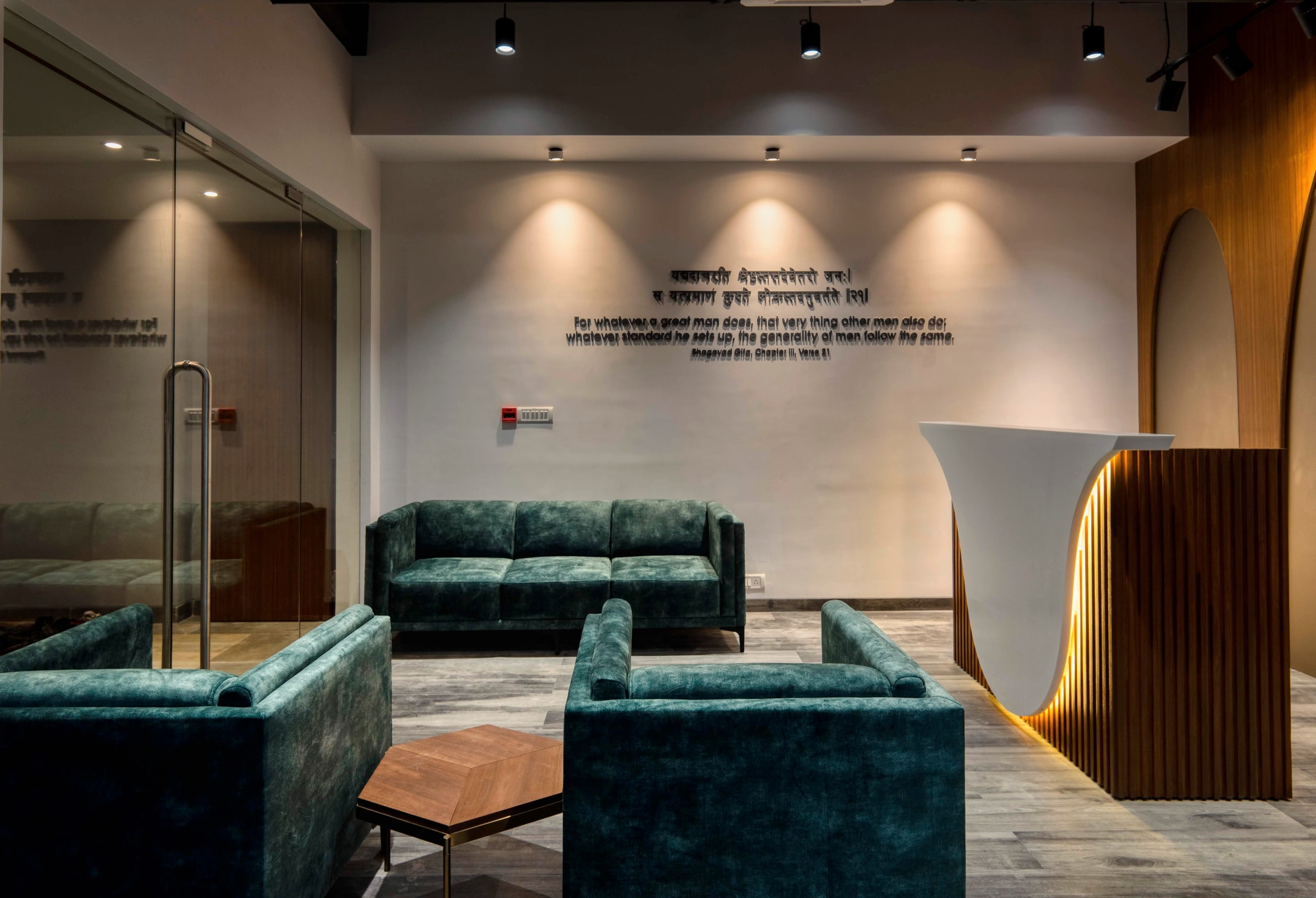Semac Consultants, Mumbai Office, commercial interior view 5.
