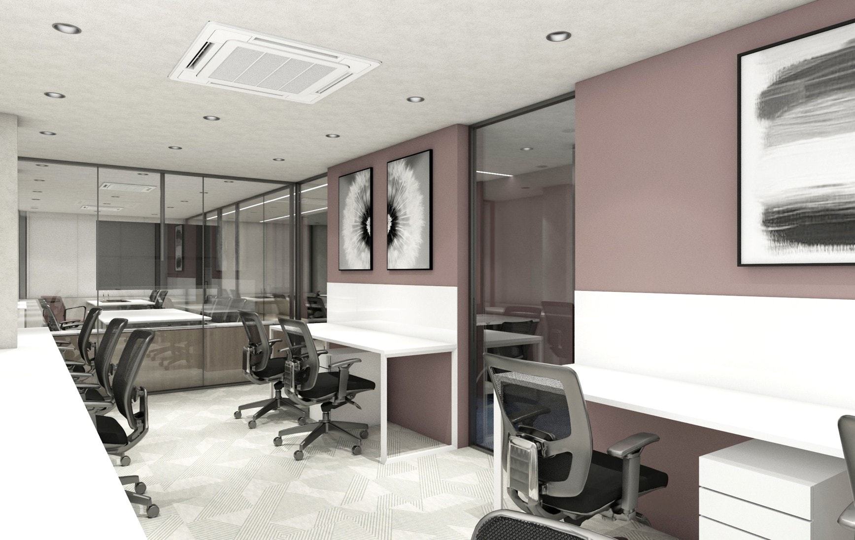 SGL India Headquarters, BKC, commercial interior view 10.