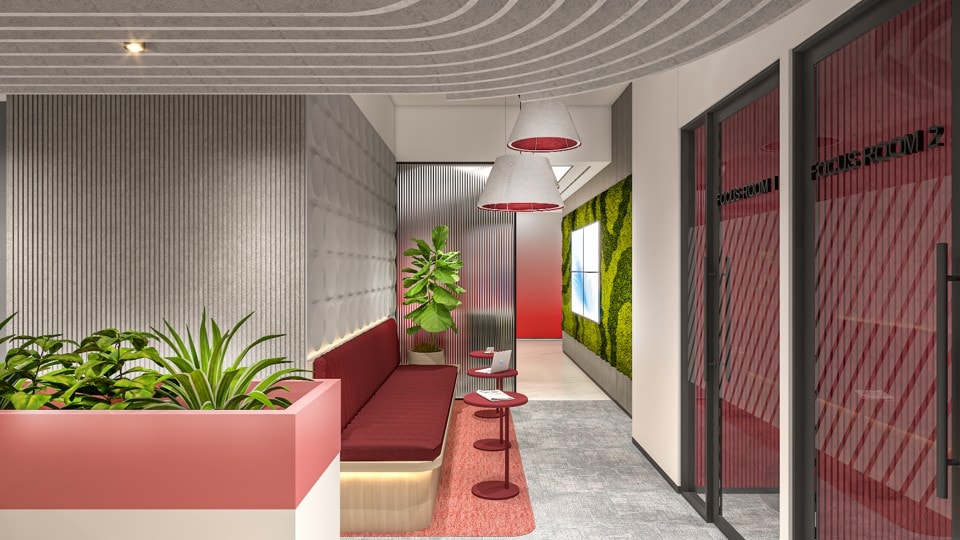 Singapore Enterprises, Altimus Worli, commercial interior view 2.