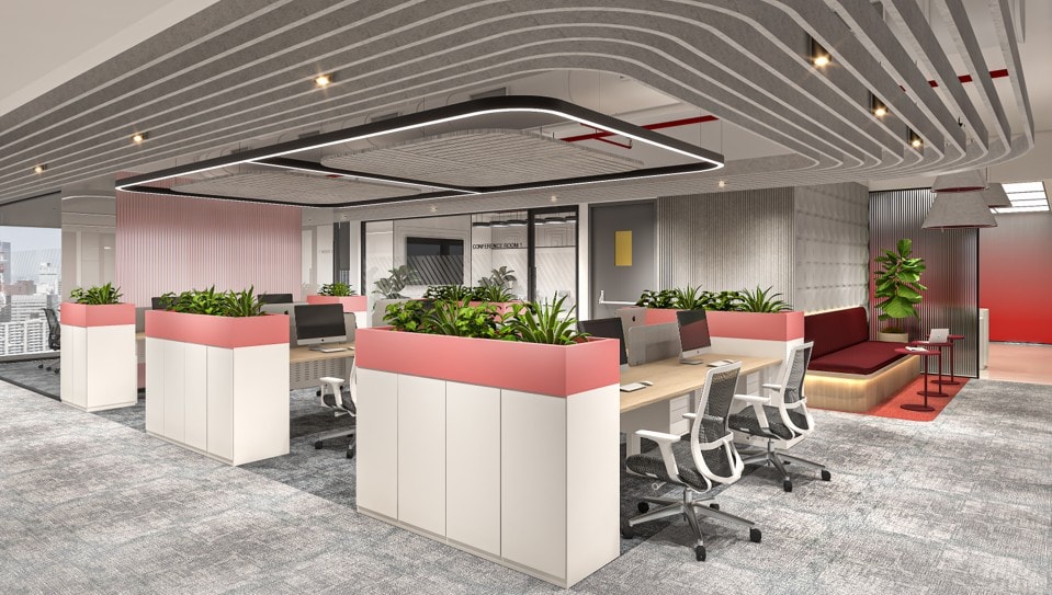 Singapore Enterprises, Altimus Worli, commercial interior view 3.
