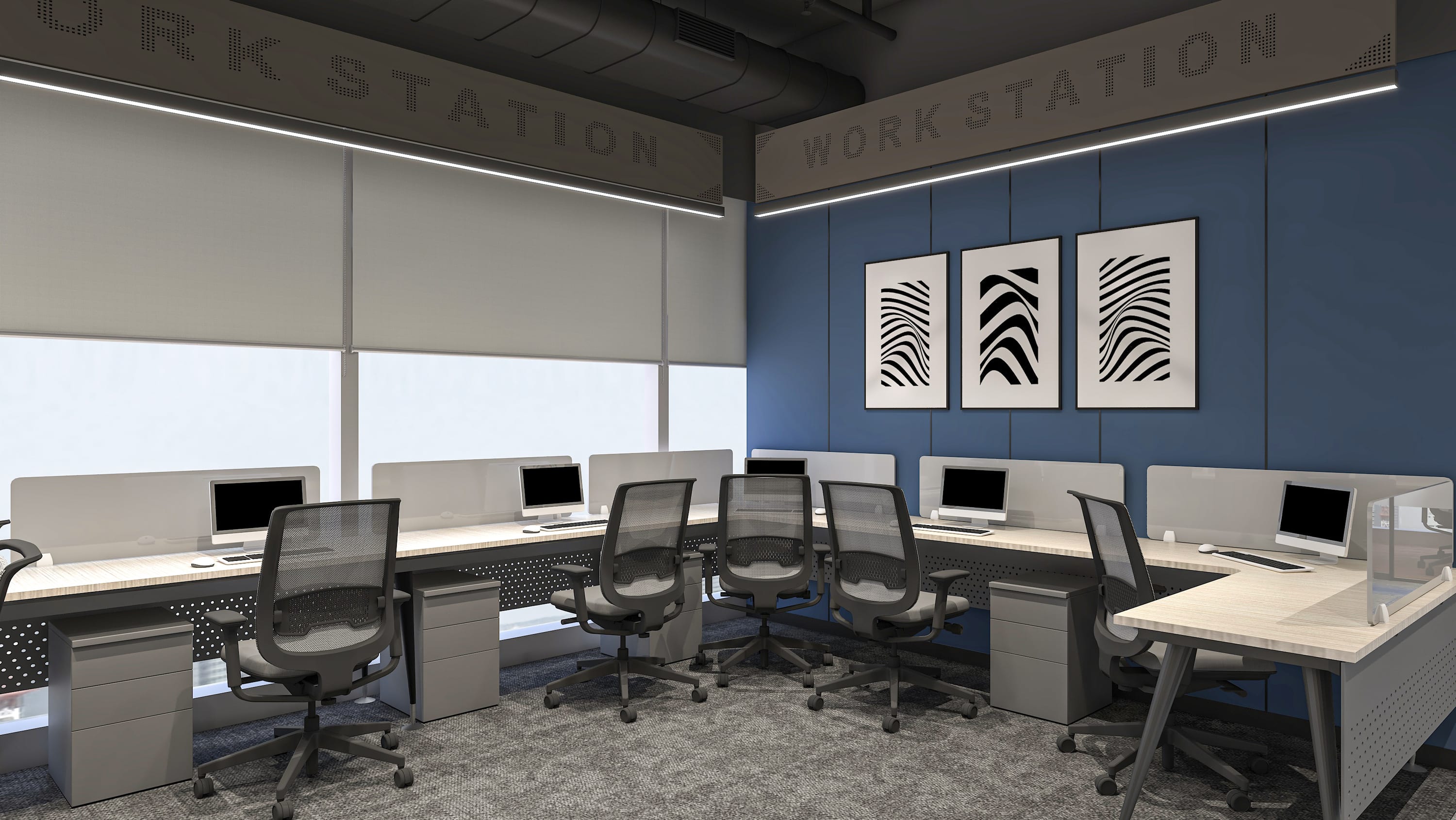 STIC, R Square, commercial interior view 5.