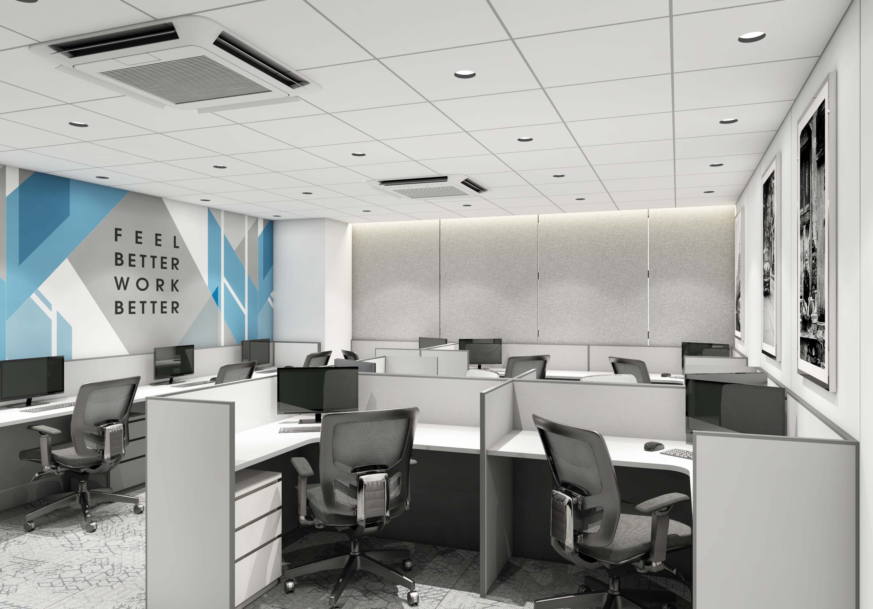 Sun Petrochemicals Headquarters, commercial interior view 6.