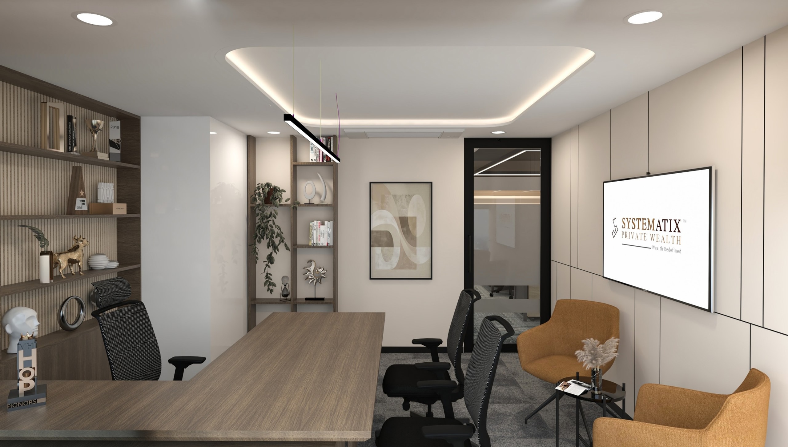 Systematix, BKC, commercial interior view 10.